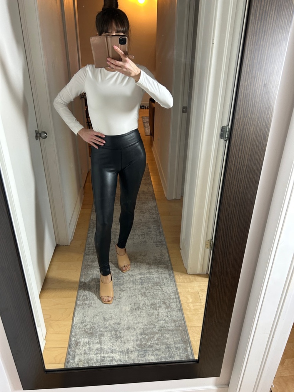 Nordstrom Faux Leather Leggings XS